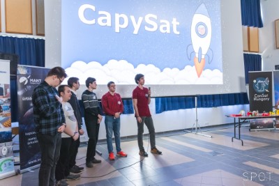 Presenting at the final